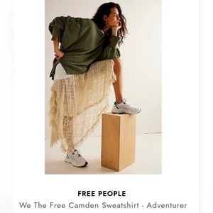 NWOT Free People XS Camden